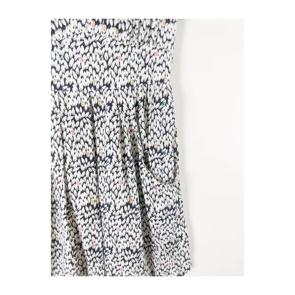 Urban Outfitters Women's Cooperative Open Back Mini Dress Women's M Black/White - Picture 3 of 7